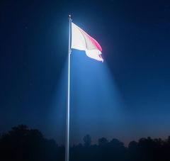 Flag Pole Lights